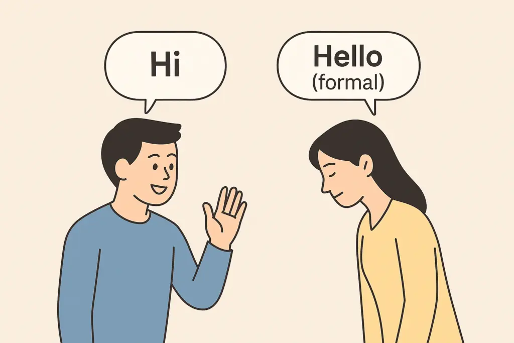 Difference between Hello and Hello