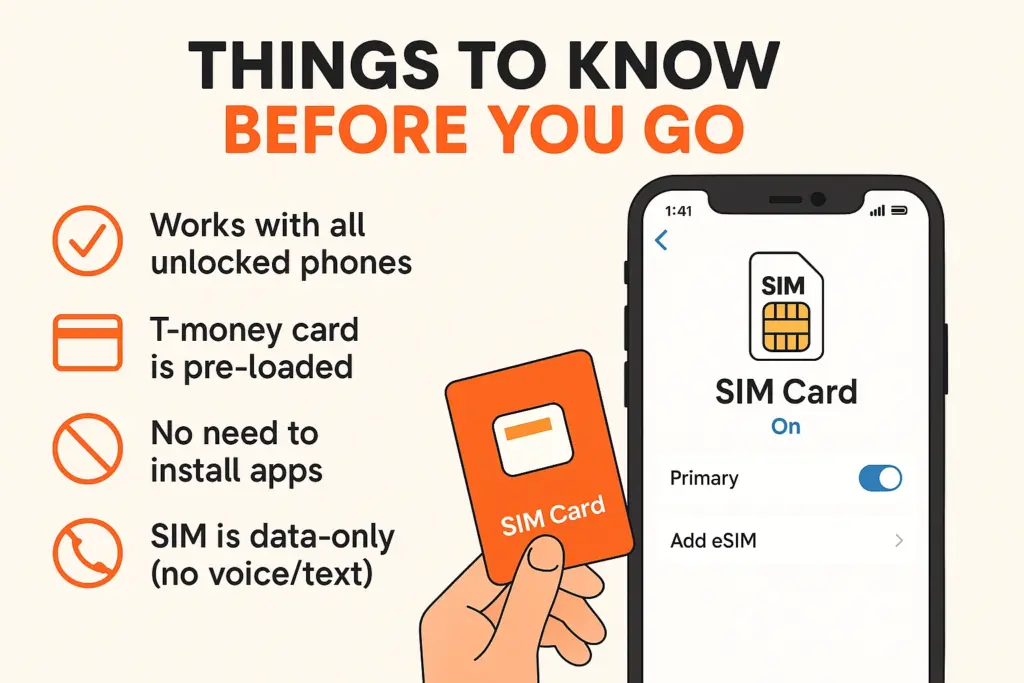 Things to Know Before You Go