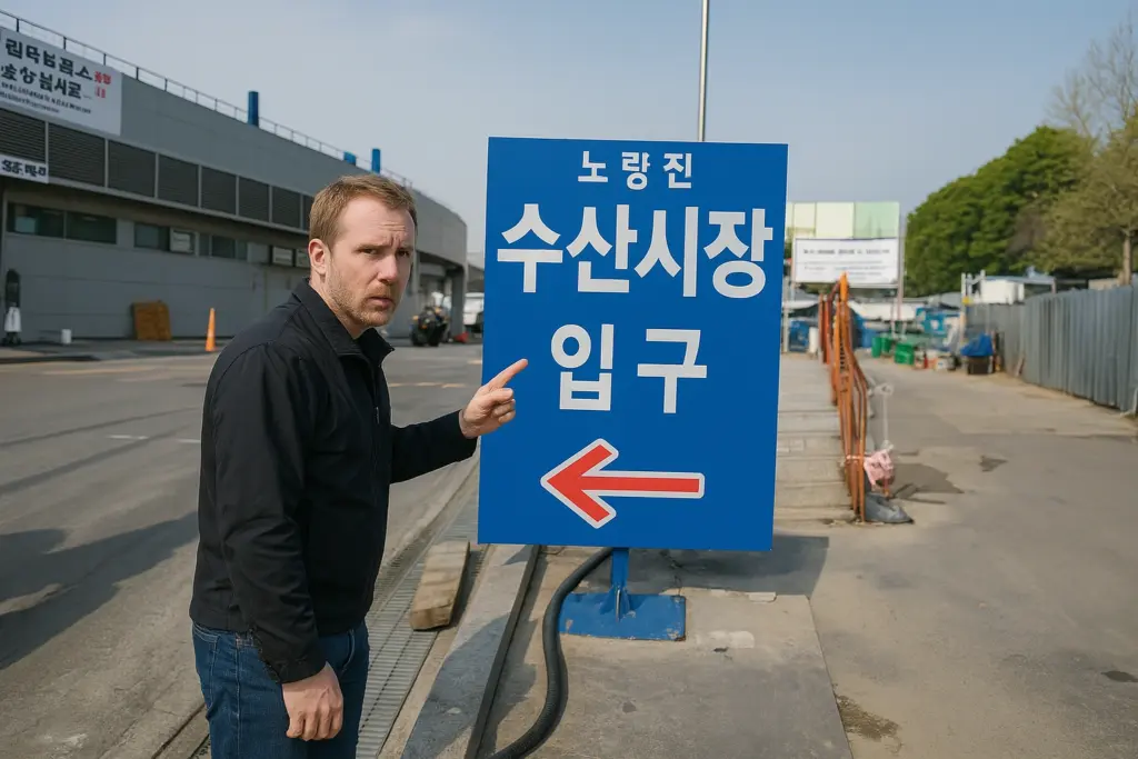 a foreigner who hesitates
