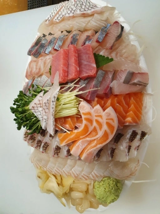 raw fish dish