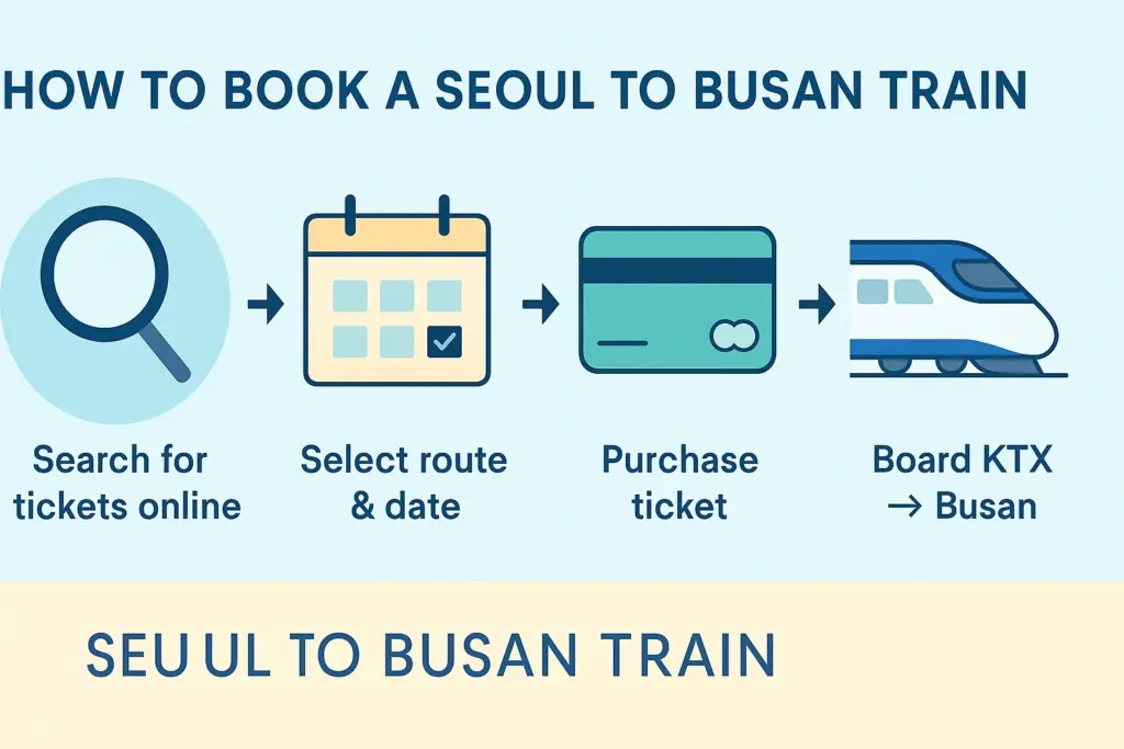 How to Book Seoul to Busan Train Tickets