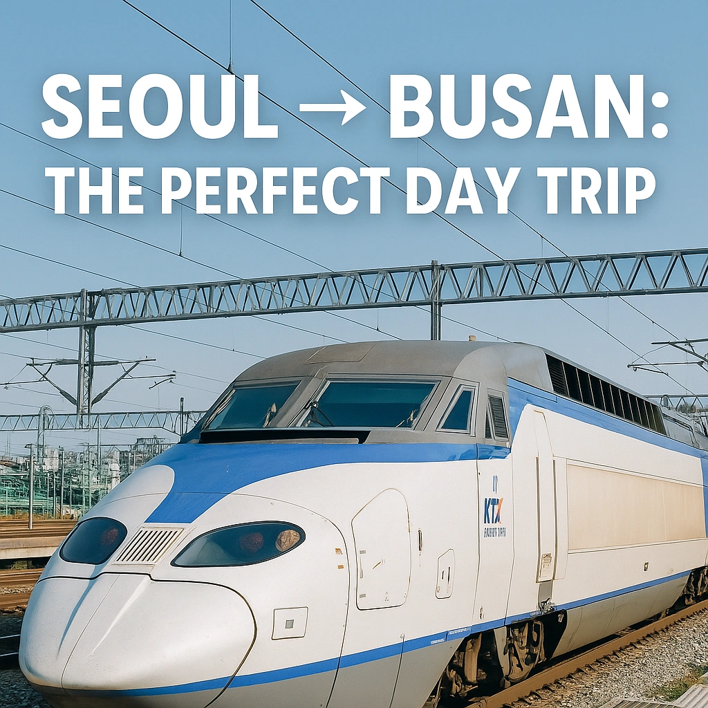 How to Book a Train from Seoul to Busan - Complete Guide (KTX, Tickets & Pass)